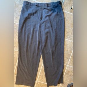 Panthology - Woman’s (stretch) gray high rise trousers, Size: 14